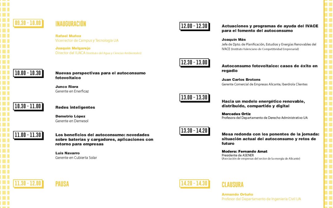 2ª Jornada Autoconsumo Energético