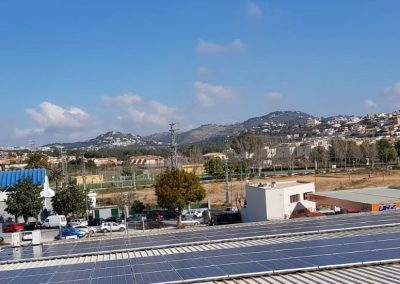 Instalación fotovoltaica Brico Aitana