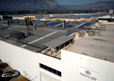 Instalación fotovoltaica Antecuir