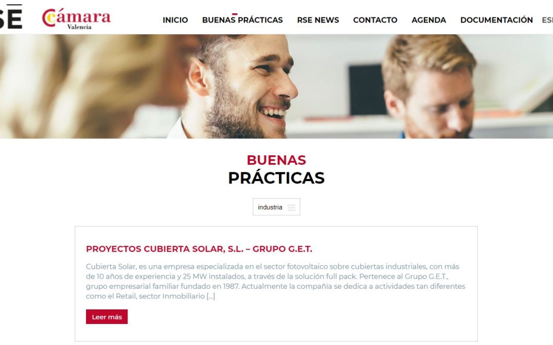 Las buenas prácticas de Cubierta Solar en la Cámara de Comercio de Valencia