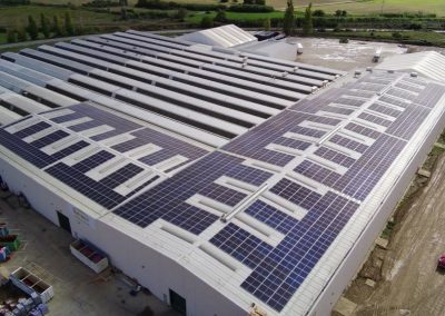 Instalación fotovoltaica en Refresco. Marcilla