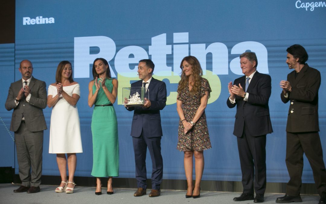 Cubierta Solar recoge el premio Pyme a la Innovación en Sostenibilidad de los Premios Retina ECO