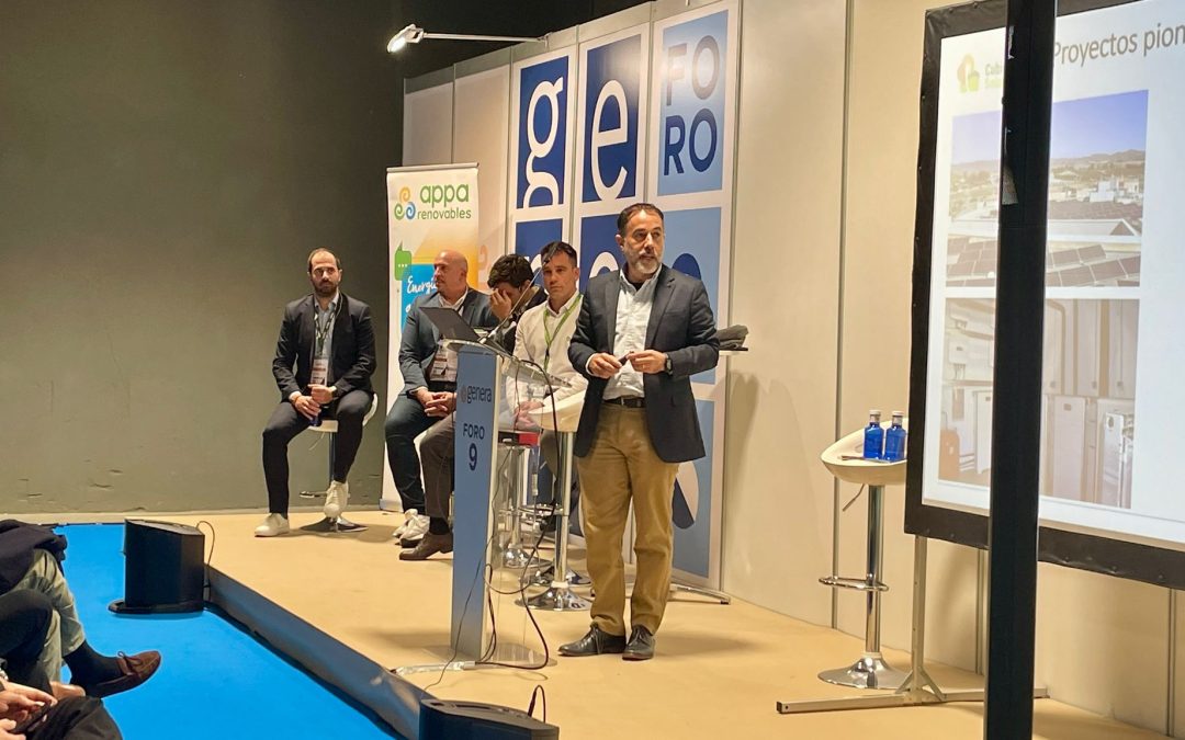 Cubierta Solar aborda en Genera el almacenamiento energético como medida de ahorro y descarbonización